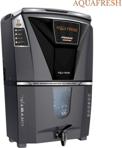 Aqua Fresh CRYSTAL GREY COPPER+RO+UV+UF+MINTDS AUTOMATIC ELECTRIC BORWELL RO WATER PURIFIER 12 L RO + UV + UF + TDS + Mineral Water Purifier
