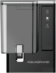 Aquagrand Glam Edition With Smart LED Indicators 8 L RO + UV + UF + TDS Water Purifier