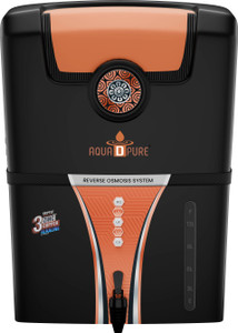 AquaDpure Active Alkaline & Zinc water purifier,8 stages purification 12 L RO + UV + UF + Minerals + Copper Water Purifier