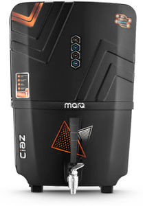 MarQ by Flipkart ESC GOLDEN BLACK SMART AUDI NEXT 14 L RO + UV + UF + TDS + ALK + Copper Water Purifier with Pre filter and BIS Certified