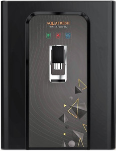 Aqua Fresh NILE black LED ZINC+COPPER+BIO+RO+UV+UF+TDS electric borewell/Municiple 10 L RO + UV + UF + Minerals + Copper Water Purifier