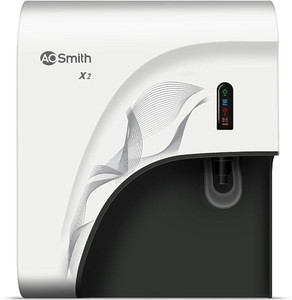 AO Smith X2 5 L UV + UF Water Purifier | 5-Stage Purification| Digital Display| Advanced Alert Tech| Wall Mount + Table Top Placement| Suitable only for Municipality Water Supply
