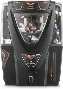 Kinsco Aqua Flame Copper Charge Ro 15 L RO + UV + UF + Copper + TDS Control Water Purifier