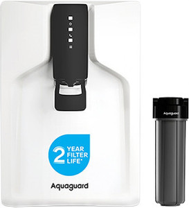Aquaguard Enrich Vector RO+UV+MC 2X Water Purifier | 2 Year Filter Life 6 L RO + UV + Minerals Water Purifier