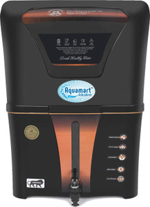 Aquamart Alkaline Ro Water purifier with Active Copper 12 L RO + UV + UF + Minerals + Copper Water Purifier
