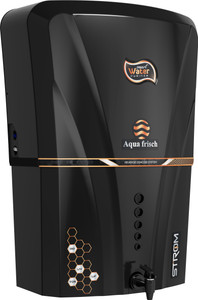 Aqua Frisch Storm Black Copper with Orp+Alkaline+Ro+Uf+Tds Adjuster+Antioxidant 12 L RO Water Purifier with Prefilter