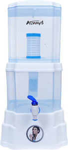 Always Soft Water Non-Electric ultra filtration 15 L Gravity Based Water Purifier