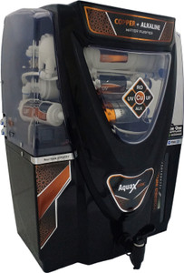 star aqua Aqua X Epic Black RO Water Purifier with with Complete Pre Filter Set 15 L RO + UV + UF + Copper + Alkaline + TDS Control Water Purifier