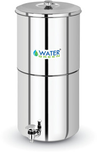 WATER GREEN Stainless Steel 16 L Gravity Based Water Purifier