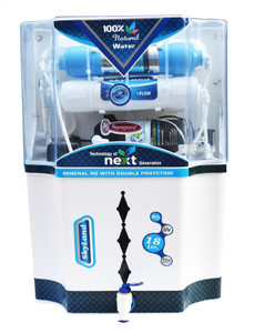 Aquagrand SKYLAND Model With UF Membrane filter RO + UF MEMBRANE FILTER+TDS 18 L RO + UF + TDS Water Purifier