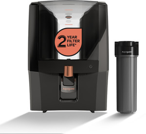 Aquaguard Aura 2X Life 7 L RO + UV + Copper Water Purifier Needs No Service for 2 Years (Filters included in Promise) | 8-Stage Purification | RO+UV+Active Copper+Taste Adjuster |Suitable for all Water Sources