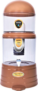 Aqua Fresh MINERAL POT MUNICIPAL WATER NO TASTE CHANGE NON ELECTRIC 16 L Gravity Based Water Purifier