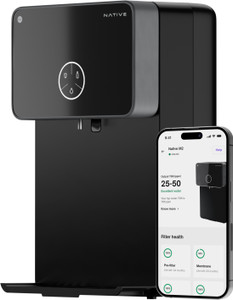 NATIVE By Urban Company M2 | Needs no service for 2 years | 10-stage Purifier 8 L RO + UV + Minerals + Alkaline Water Purifier Smart IoT Features