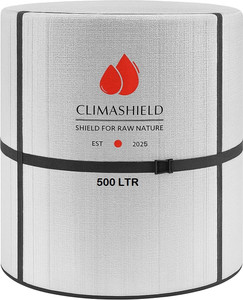 क्लिमेशील्ड Thermal Water Tank Cover | 3 Layer Heat and Cold Weather Protection 500 एल वाटर टैंक