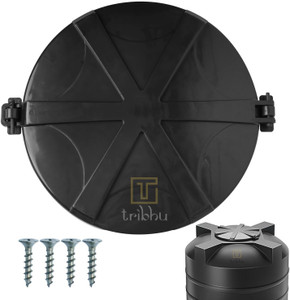 त्रिभु Pure Unbreakable Plastic Water Tank Open & Closing Lid, Water Tank Cover Flush 2000 L वाटर टैंक