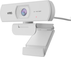 Kreo Owl Full HD Webcam 1080p, with Microphone, USB Connectivity