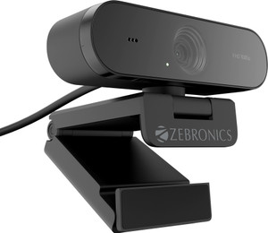 a⭐︎ ZEBRONICS Zeb-Live PRO 1920 HD Webcam with Built-In Microphone