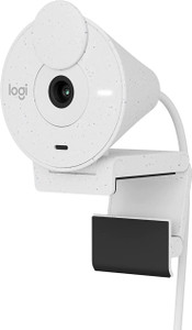 Logitech Brio 300 Full HD Webcam 2.5 MP HD  Webcam with Built-In Microphone USB Connectivity