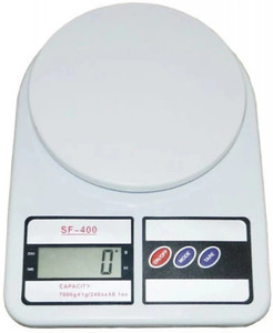 texla SF400 Electronic Compact Kitchen Scale with Max Capacity 10KG Weighing Scale