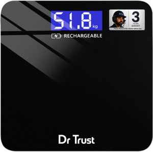 Dr Trust Zen Rechargeable Digital Personal Weighing Scale - Image 6