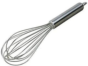 ABbuy Steel whisk । Egg Mixer। hand egg beater। Whisk। steel balloon Stainless Steel Balloon Whisk
