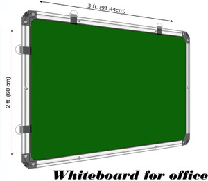 Viprax Non Magnetic NON MAGNETIC Melamine 2 x 3 feet Whiteboards