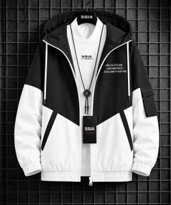 SSIA MENS CASUAL JACKET Colorblock Men Wind Cheater - Image 1