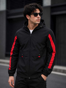 SSIA Men's Casual Applique Wind Cheater - Image 4
