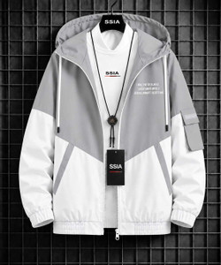 SSIA Men's Casual Colorblock Wind Cheater Jacket - Image 1