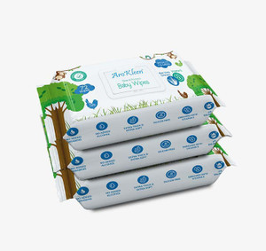 ARO KLEEN Baby Wipes with Aloe Vera and Vitamin E- Extra Thick