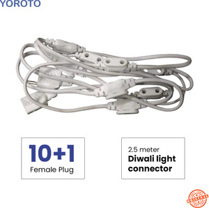 YOROTO (LED Strip Light Ladi Jointer 10 in 1 Diwali String Light) Ladi Jointer Wire Connector
