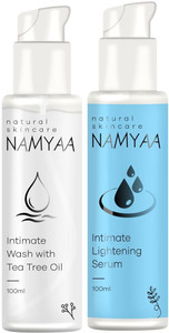 नाम्या Intimate care therapy(Intimate lightening serum+Intimate Wash-with tea tree oil) इंटिमेट वॉश