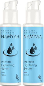 नाम्या Intimate Lightening Serum Pack of 2|For Dark Bikini Area and Inner Thighs इंटिमेट मॉइश्चराइज़र