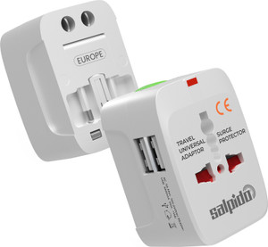 Salpido Universal Travel Adapter with 2 USB Ports - Image 6