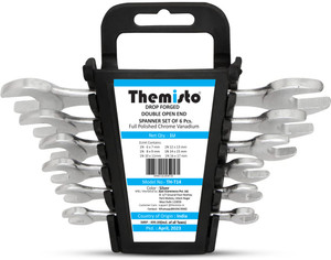 tHemiStO TH-T14 CRV Double Sided Open End Wrench