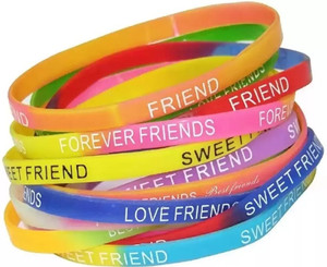 Friendzone Friendship Bands for Girls Boys- Best Friendship Day Wrist Bands (Pack of 5) Boys & Girls