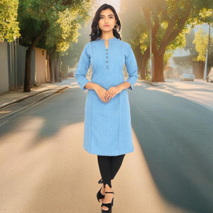 Denim kurtis flipkart on sale