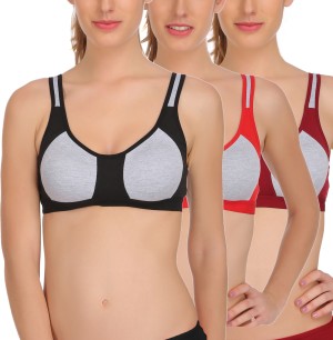 FIMS Molded Cup Sports Bra Women Sports Lightly Padded Bra - Buy FIMS Molded  Cup Sports Bra Women Sports Lightly Padded Bra Online at Best Prices in  India