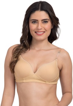 Buy Bralux Padded Cherry Bra with Detachable Strap and Trasperent