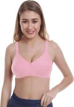 Buy Alishan Pink Cotton Full Coverage Non Padded Bra Bra - 44C (AS0816)  Online at Best Prices in India - JioMart.