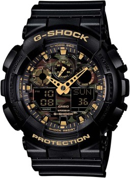 G SHOCK GA 110 1BDR Black Dial Resin Strap Analog Digital Watch For Men G317