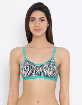 Buy Alishan Women's Non Padded net Floral Printed Stylish to wear Minimizer  Bra with Regular Straps (Skin) Size -36C at