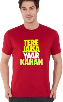 tere jaisa yaar kahan t shirt flipkart