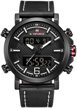 For Boys Buy NAVIFORCE NF 9135 NF9135 Analog Digital Watch