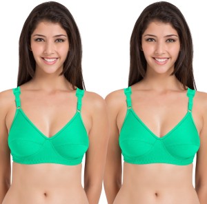 TWEENS by Belle Lingeries Green Full Coverage Non-Padded Women Full  Coverage Bra - Buy Green TWEENS by Belle Lingeries Green Full Coverage  Non-Padded Women Full Coverage Bra Online at Best Prices in