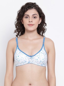 Buy Padded Underwired Demi Cup T-shirt Bra in Black with Balconette Style -  Cotton Online India, Best Prices, COD - Clovia - BR2349R13