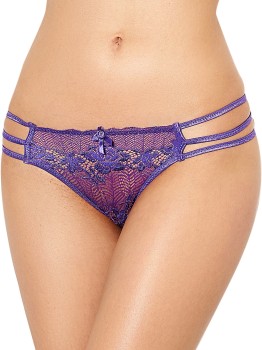Sweet Butterfly Women Thong Purple Panty - Buy Sweet Butterfly Women Thong  Purple Panty Online at Best Prices in India