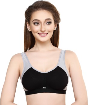 KOMRID Women Sports Non Padded Bra - Buy KOMRID Women Sports Non Padded Bra  Online at Best Prices in India