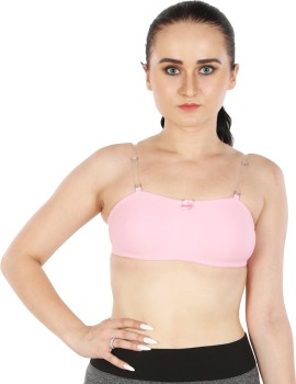 Buy Makclan Strong in Sheer Pink Sports Bra for Women Online in India