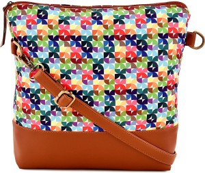 Prada Milano Multicolor Sling Bag Womens Casual Sling bag Multicolor - Price  in India